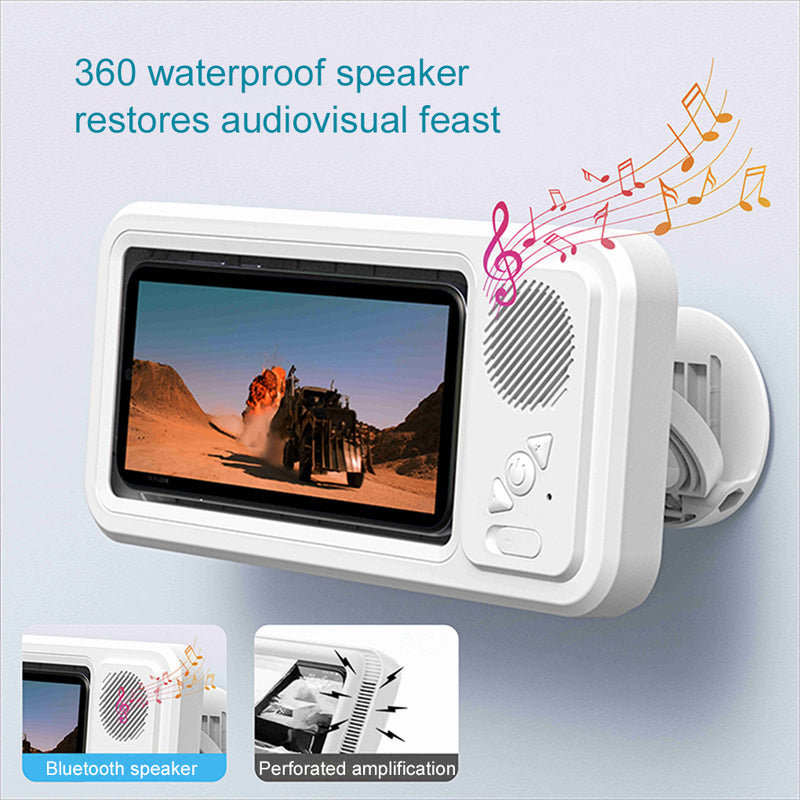 Bathroom Waterproof Mobile Phone Box Bluetooth Speaker