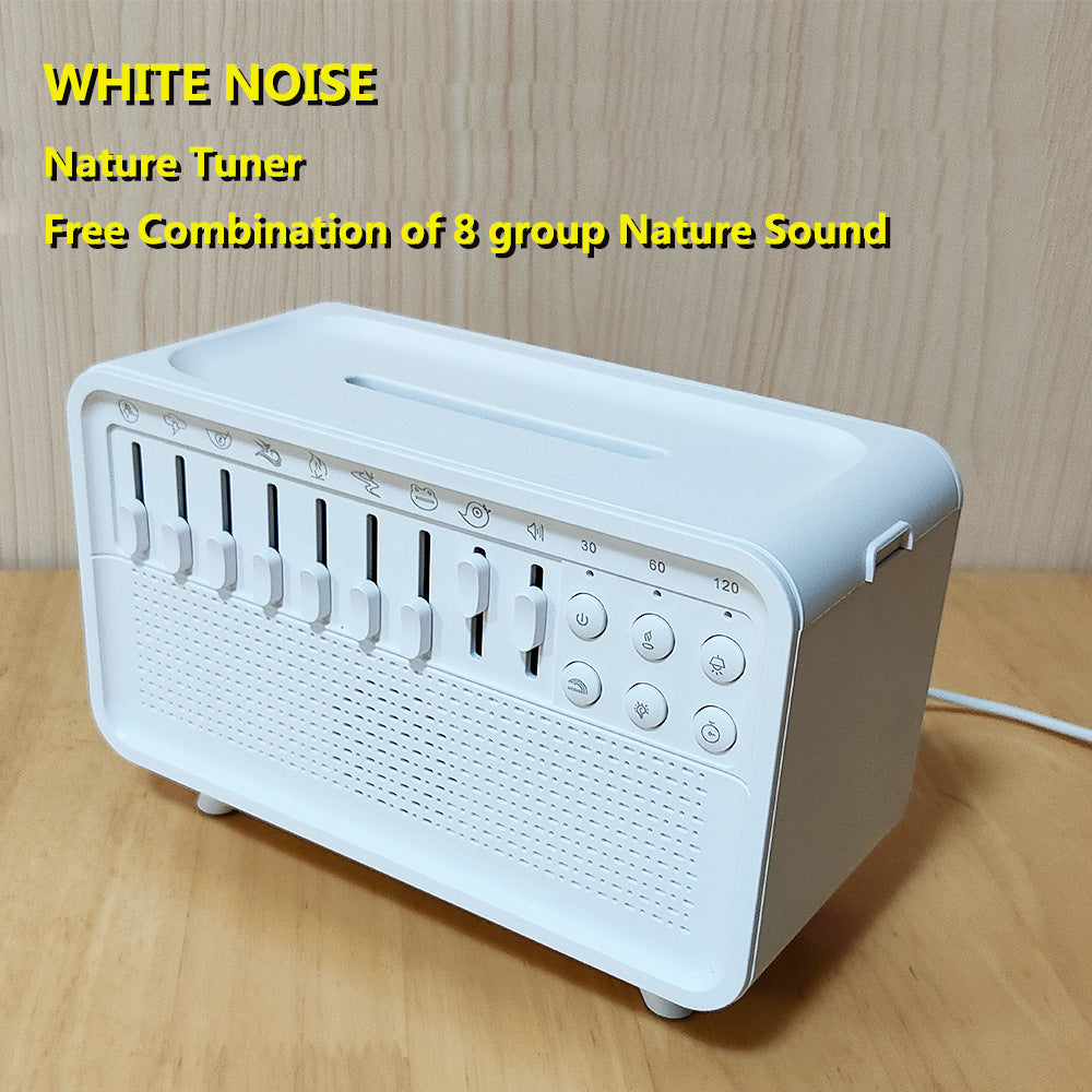 3 In 1 Bluetooth Speaker White Noise