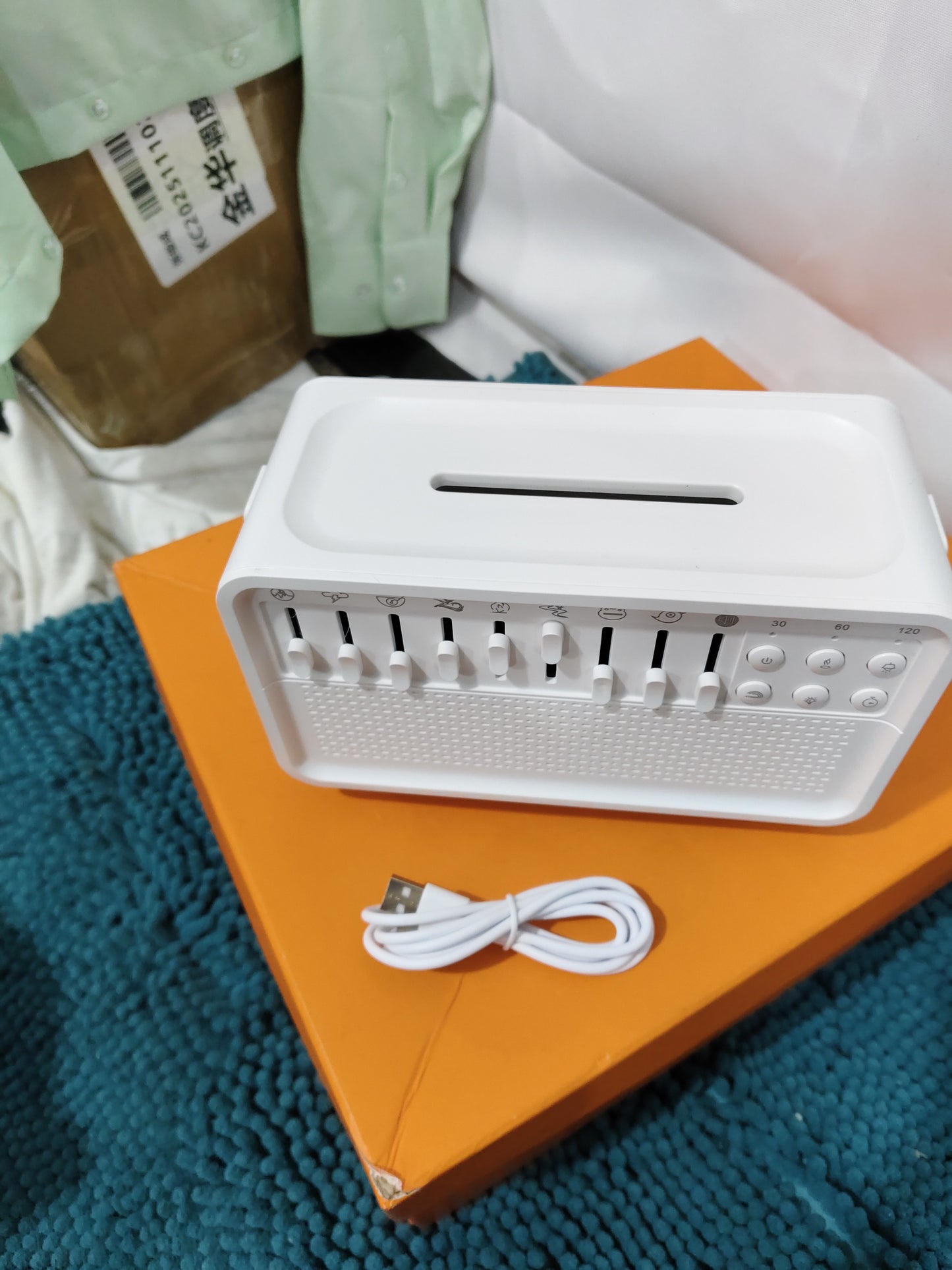 3 In 1 Bluetooth Speaker White Noise