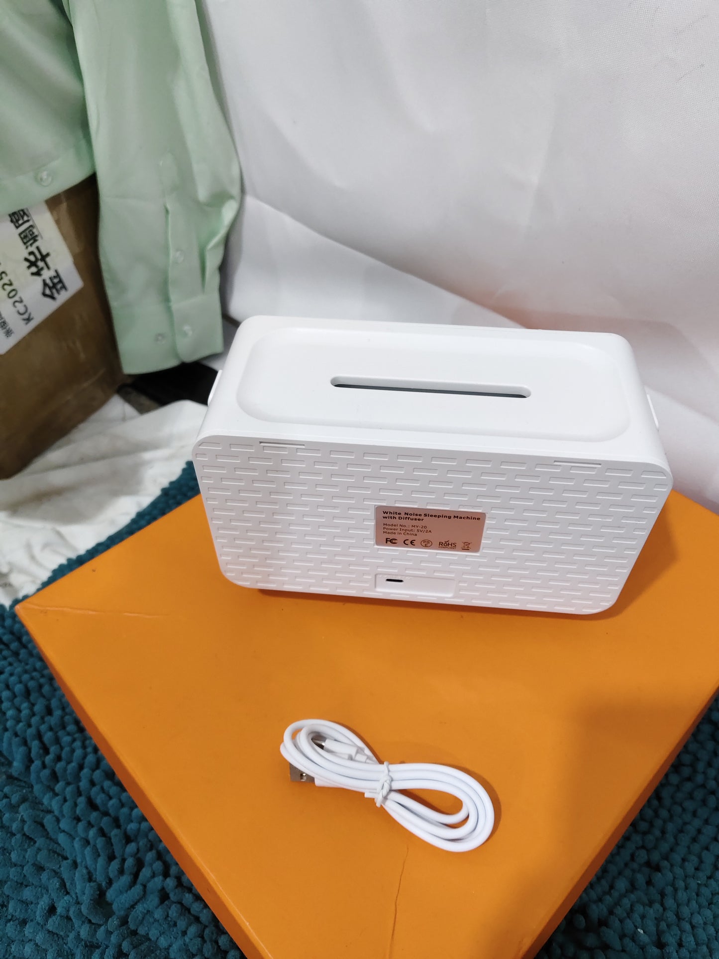 3 In 1 Bluetooth Speaker White Noise